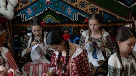 How an Iconic Blouse Became the Center of a Political Tussle in Romania