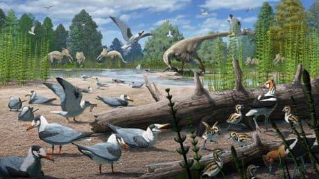 Fossielen tonen: vogels leefden samen met dinosaurussen in Noordpoolgebied