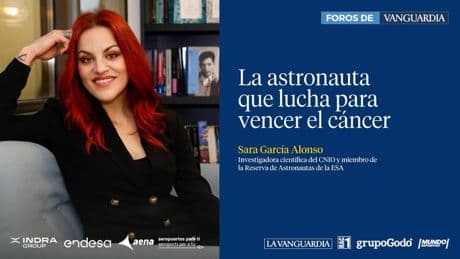 La astronauta Sara García, en Foros de Vanguardia