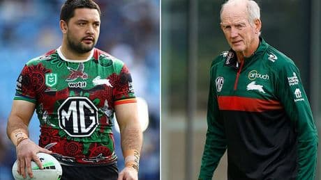 Wayne Bennett jumps to the defence of Rabbitohs newcomer Brandon Smith and claims his legal saga is 'trivial'