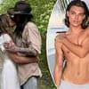 Elizabeth Hurley seals 'unexpected' Billy Ray Cyrus romance with a passionate kiss as her son says 'awww'