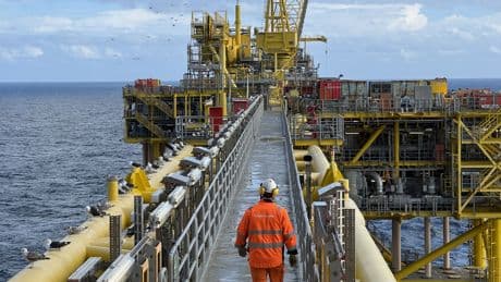 Au cœur de la mer du Nord, la plateforme de gaz danoise Tyra entend assurer la sécurité énergétique de l'Europe