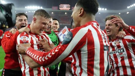 Sunderland reach Championship play-off final as last-gasp Dan Ballard goal stuns Coventry
