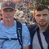 Men accused of shooting prison officer dead in 'revenge' for exposing affair with guard are pictured at Glastonbury