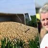 Trucker met lading aardappelen kantelt om in maïsveld in Wingene: “Voorruit opengezaagd om bestuurder te bevrijden”