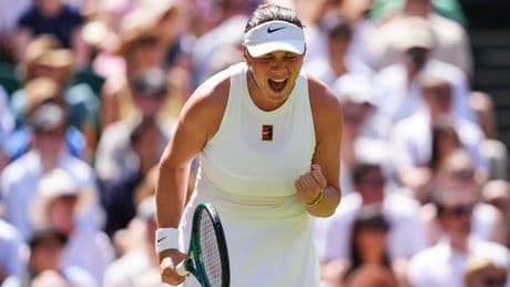 American Amanda Anisimova faces Poland's Iga Swiatek in the Wimbledon women's final