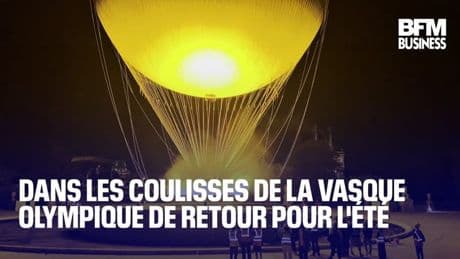Dans les coulisses de la vasque olympique de retour pour l'été