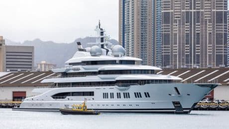 Russian oligarch’s £240,000,000 super yacht could be yours in cut price auction