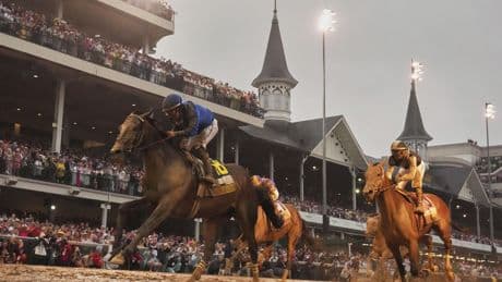 Sovereignty wins Kentucky Derby, outdueling favorite Journalism in the slop