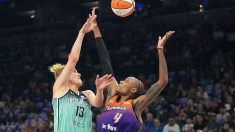 Deutsches Duell: New York gewinnt Auftakt in WNBA-Playoffs