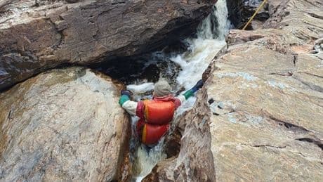 Rescuers reveal how they saved the life of a man trapped in rapids for 20 hours - by amputating his leg