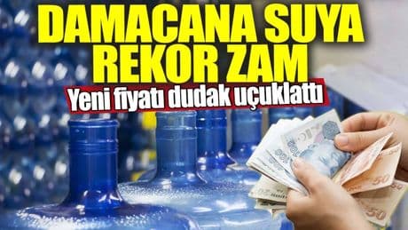 Damacana suya görülmemiş zam! Artık satın almak yerine kuyulara akın edeceksiniz. İşte bir bardak suyun maliyeti