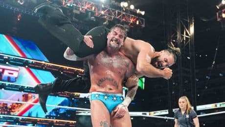 WWE injury exposed as fake in ‘ruse of the century’ at SummerSlam