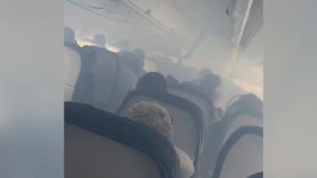 Delta flight that had to be evacuated amid thick smoke after emergency landing had ‘no oil visible’ in one engine, report shows