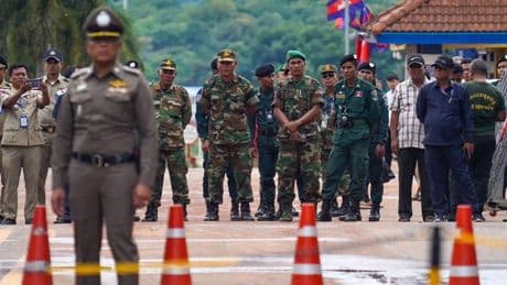 Grensconflict tussen Thailand en Cambodja opgelaaid, doden en gewonden