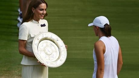 Kate Middleton tells Wimbledon champion Iga Swiatek to 'ensure' she does one thing