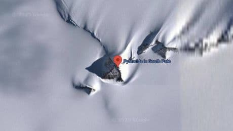 Resuelto el misterio de la 'pirámide' fotografiada por Google Earth en la Antártida