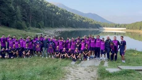 El primer equipo de Handbol y Futsal del FC Barcelona coinciden en Andorra durante la pretemporada