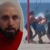 Moment fitness-obsessed dating app rapist who faked his own death before fleeing to the Costa del Sol is arrested by police while working out on the beach