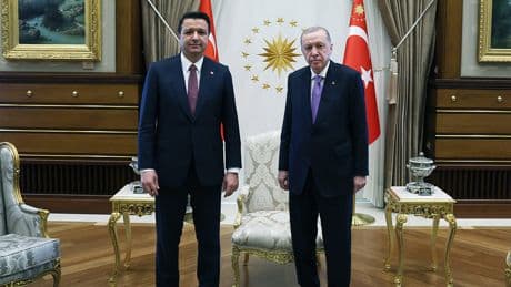 Erdoğan, Arıkan ile görüştü