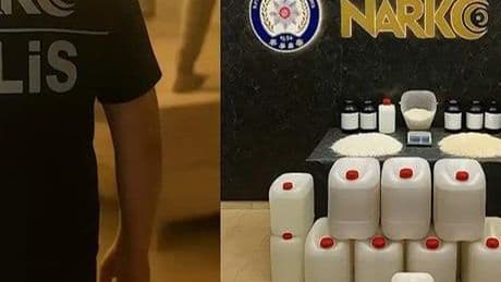 İstanbul'da uyuşturucu operasyonunda 218 kilogram metamfetamin ele geçirildi