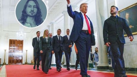 Zu Gast bei Trump Die neue Machtlosigkeit Europas in Bildern