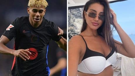 Lamine Yamal disfruta de sus vacaciones con Fati Vázquez, una influencer gallega que le saca 12 años