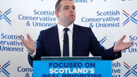 Douglas Ross snubs Holyrood summit to attend 'seminar' near the Bahamas