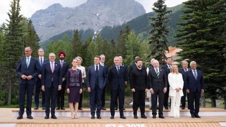 G7 leaders united in backing Israel, but no joint Ukraine statement