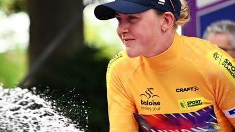 Eindzege Bäckstedt in Ladies Tour, harde val Kool