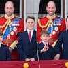 Royal fans left in stitches as Prince Louis eagerly waves during Trooping the Colour flypast... until his elder brother intervenes
