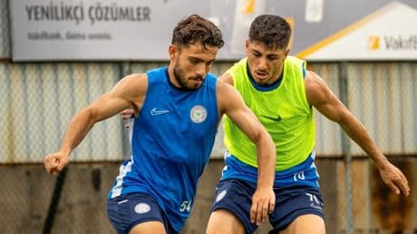 Taylan Antalyalı Çaykur Rizespor’da antrenmana çıktı