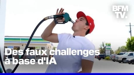 Grâce à l'intelligence artificielle, un youtubeur dénonce l'obsession pour les défis absurdes sur les réseaux
