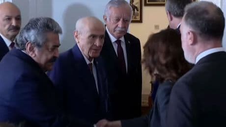 MHP-DEM görüşmesi başladı... Terörsüz Türkiye hedefinde önemli zirve!