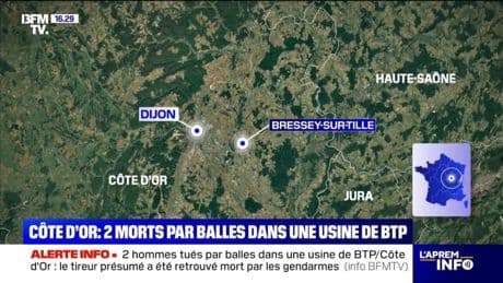 Côte dOr: deux hommes ont été tués par balles dans une usine de BTP, le tireur présumé a été retrouvé mort par les gendarmes