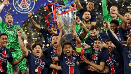 PSG 5 Inter Milan 0: Desire Doue steals show as Parisians rack up biggest EVER Champions League final win
