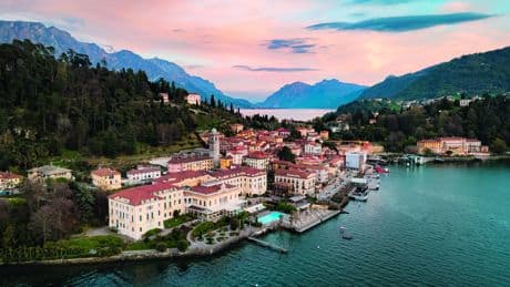 Grand hôtel Villa Serbelloni, repaire de célébrités depuis un siècle