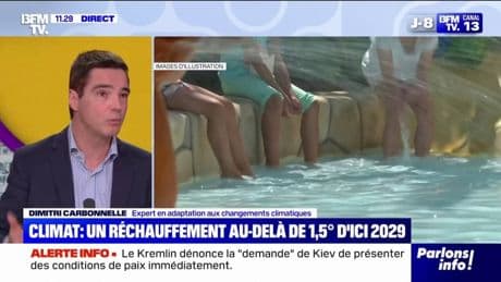Record de températures au mois de mai : "Oui, c'est lié au réchauffement climatique", explique Dimitri Carbonelle, expert en adaptation aux changements climatiques