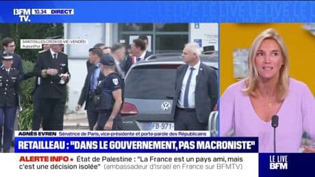 Propos de Bruno Retailleau: "Il faut que le débat naturel entre la droite et la gauche reprenne ses droits", estime Agnès Evren, sénatrice LR de Paris