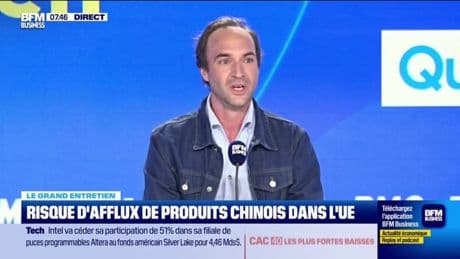 Droits de douane: "Dire que nous allons envahir le marché européen, c'est faux", indique Quentin Ruffat, porte-parole de Shein France