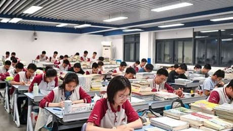 Chinese schools take extreme measures to stop students cheating on notorious exam