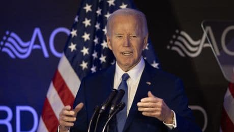 Biden says of cancer diagnosis: "The prognosis is good"