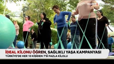 İdeal kilonu öğren sağlıklı yaşa kampanyası