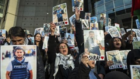 Gaza : les journalistes français disent stop aux assassinats ciblés de leurs collègues palestiniens