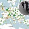 The chances of being a victim of crime in London compared to the rest of the world: Map reveals where 'lawless' capital ranks among the most dangerous cities