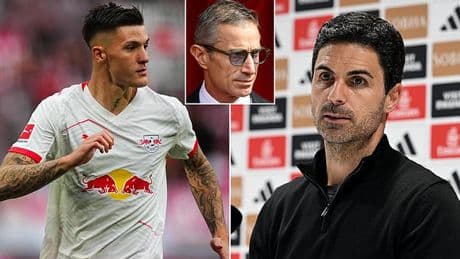 Benjamin Sesko's agent insists he will NOT 'blackmail' RB Leipzig over summer transfer as he breaks silence on Arsenal 'stumbling block' with Viktor Gyokeres waiting in the wings
