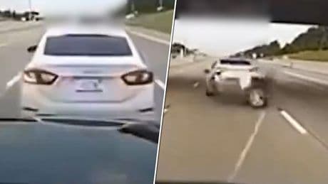 Gestolen auto total loss na poging tot ontsnapping aan politie