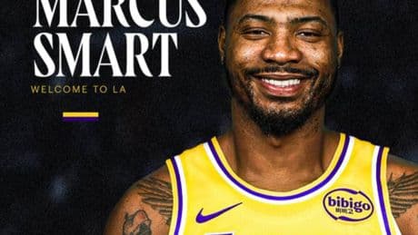 Marcus Smart agradece a Doncic su insistencia para que fichara por los Lakers