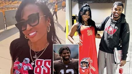 Shedeur Sanders' mom, 50, hits back at her fashion critics in another revealing outfit at son's game