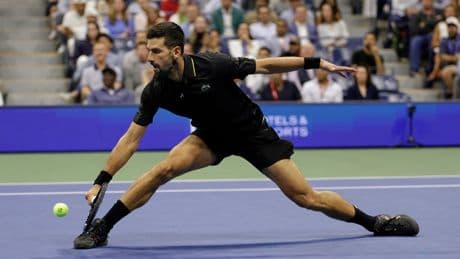 Novak Djokovic is 38 and bidding for a 25th Slam title. He faces Carlos Alcaraz at the US Open